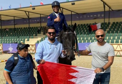 سامي غزوان يحصد المركز الثالث في بطولة السعودية الدولية لقفز الحواجز