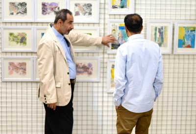 الرموز الدلمونية "معرض فني في أستوديو الفن"