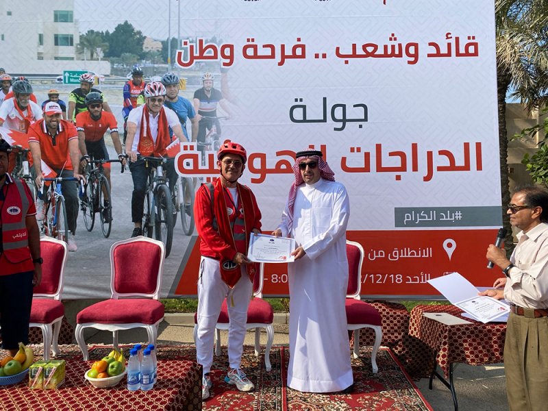 المحافظة الشمالية تنظم جولة بالدراجات الهوائية ضمن الاحتفالات بالأعياد الوطنية