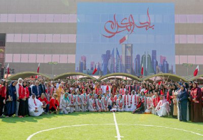 طيران الخليج تحتفل بالعيد الوطني المجيد