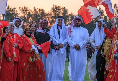 عيسى بن عبدالله يشهد مع عدد من اعضاء مجلس الادارة كرنفال العيد الوطني لأطفال التوحد