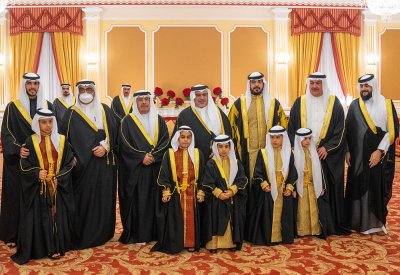 سمو ولي العهد رئيس مجلس الوزراء يشرف حفل زواج الشيخ عبدالله بن راشد آل خليفة