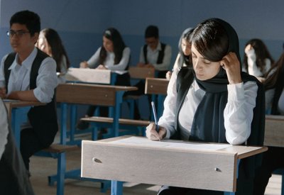 عرض فيلم الامتحان في مركز القطارة للفنون