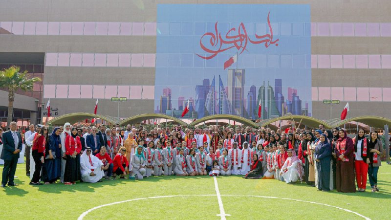 طيران الخليج تحتفل بالعيد الوطني المجيد