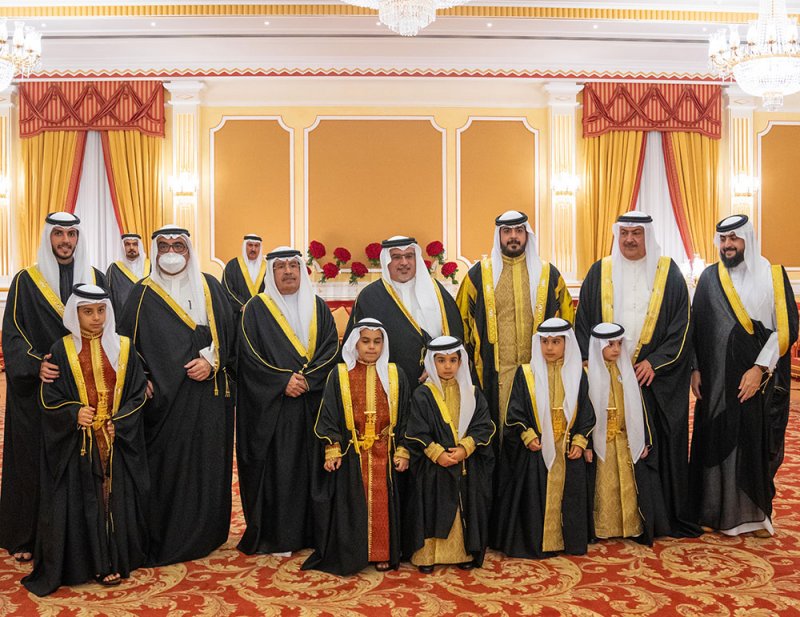 سمو ولي العهد رئيس مجلس الوزراء يشرف حفل زواج الشيخ عبدالله بن راشد آل خليفة