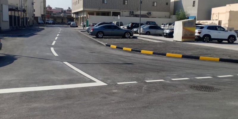 الأشغال: الانتهاء من أعمال مشروع تطوير شارع 61 وطريق 6217 بــ "البلاد القديم"