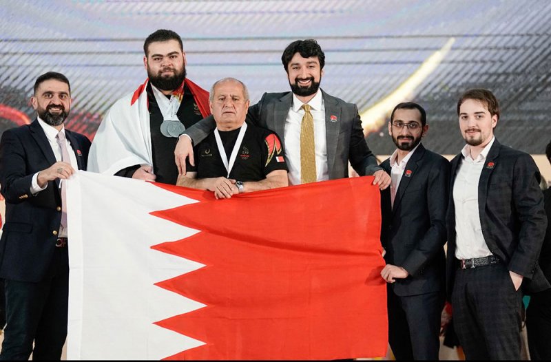 البحرين الاول عربيا في عالمية رفع الاثقال