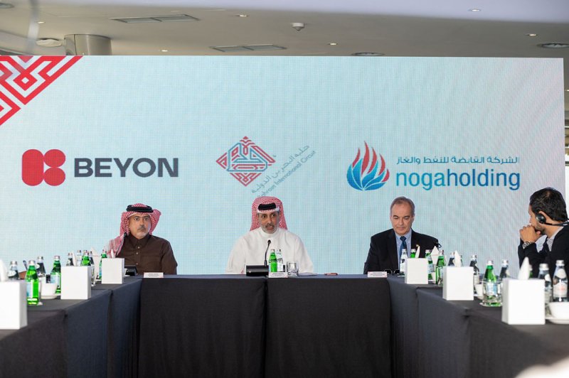 حلبة البحرين الدولية توقع اتفاقية شراكة رائدة مع شركة Beyon والشركة القابضة للنفط والغاز