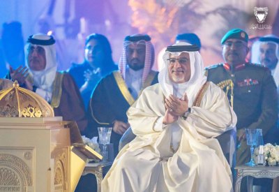 بالصور: نائب جلالة الملك ولي العهد يتفضل بوضع حجر الأساس لمبنى المجلس الوطني