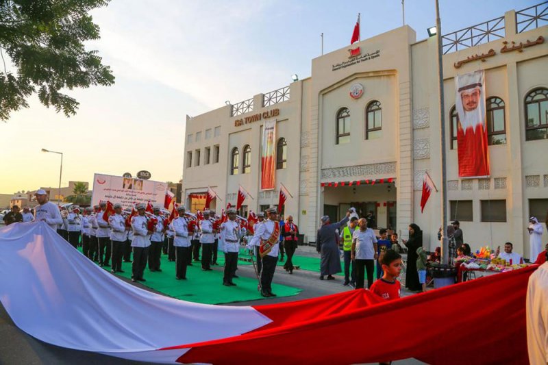 المحافظة الجنوبية تواصل احتفالاتها بالأعياد الوطنية من مدينة عيسى