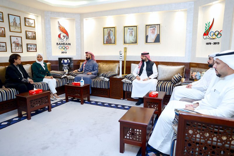 الكوهجي يؤكد أهمية تعزيز التعاون بين الأولمبية ومجلس النواب للإرتقاء بالحركة الرياضية