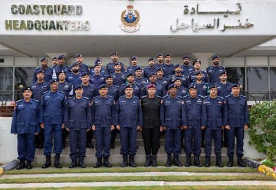 نائب رئيس الأمن العام يفتتح التمرين البحري المشترك الحارس اليقظ 11