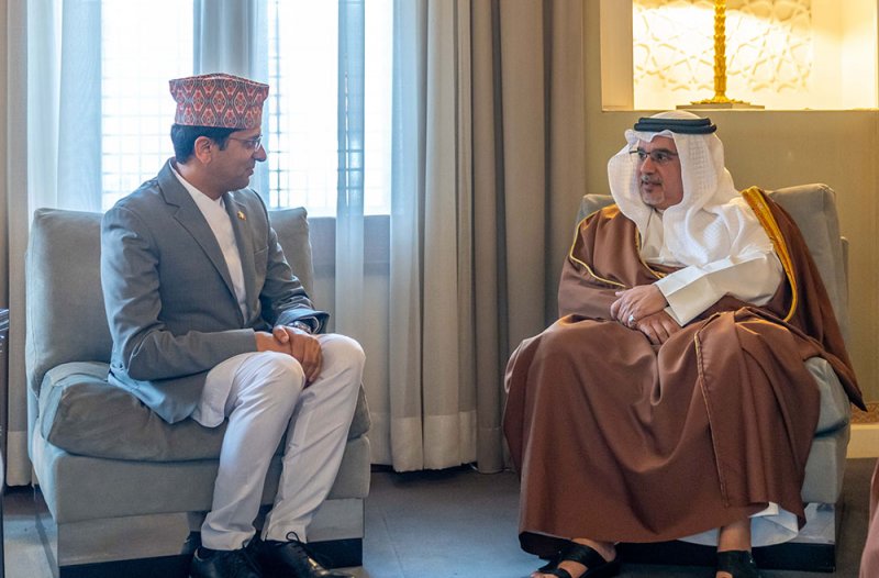 سمو ولي العهد رئيس مجلس الوزراء: العلاقات البحرينية النيبالية تواصل نموها على كافة المستويات