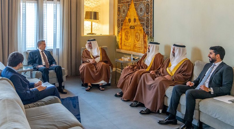 سمو ولي العهد رئيس مجلس الوزراء: استمرار تطوير مجالات التنسيق المشترك بين البحرين وروسيا بما يعود بالخير على البلدين