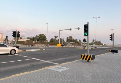 الأشغال: الانتهاء من تنفيذ المرحلة الأولى من مشروع تطوير شارع ريا بمحافظة المحرق