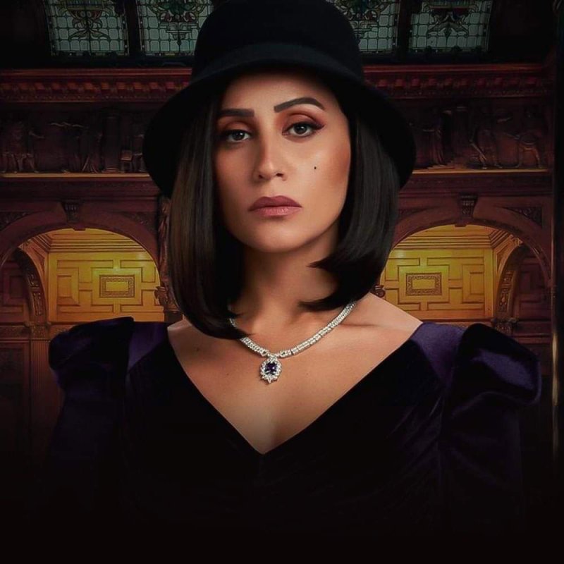 الفنانة دينا الشربيني في قصة حب جديدة
