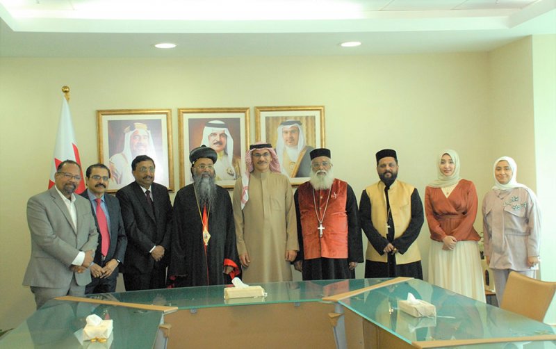 وزير التنمية الاجتماعية يستقبل رئيس الكنيسة الارثوذكسية السورية بجمهورية الهند