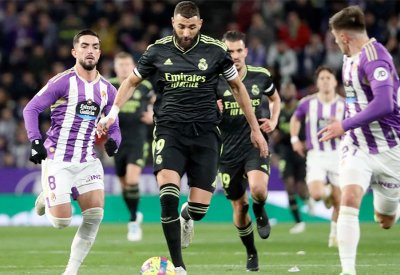 بنزيما يقتنص 3 نقاط "مدريدية" من ملعب بلد الوليد