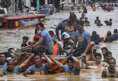 ارتفاع حصيلة ضحايا فيضانات الفلبين إلى 51 قتيلا و19 مفقودا