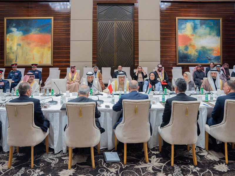 عقد الاجتماع الوزاري التحضيري لاجتماع الدورة الخامسة للجنة العليا المشتركة بين مملكة البحرين والمملكة الأردنية الهاشمية