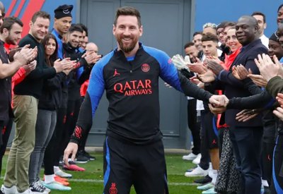ميسي يعود إلى تدريبات باريس سان جيرمان