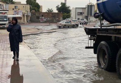 اللوزي تجتاز إمتحان الامطار