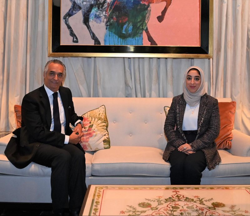 وزيرة السياحة تلتقي وزير السياحة والآثار الأردني