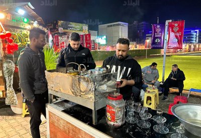 الشاي العراقي" يجمع الوفد الإعلامي البحريني بـ "قهوتي"