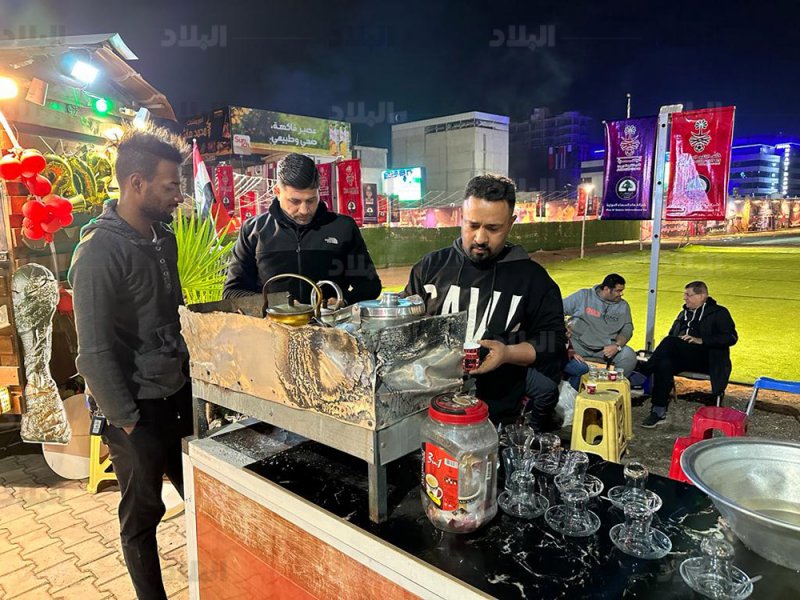 الشاي العراقي" يجمع الوفد الإعلامي البحريني بـ "قهوتي"