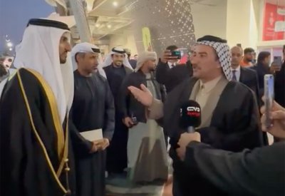 بالفيديو: هوسة عراقية لرئيس اتحاد الإمارات