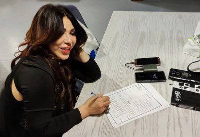 «غادة ابراهيم» أحدث المنضمين لفريق عمل السجل الأسود