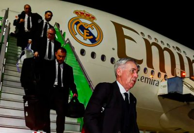 بعثة ريال مدريد تصل الرياض لخوض السوبر الإسباني