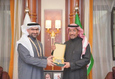 وزير الصناعة والتجارة يلتقي وزير الصناعة والثروة المعدنية السعودي