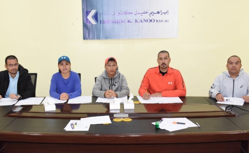 سحب قرعة وإصدار جداول بطولة شركة إبراهيم خليل كانو للناشئين في التنس