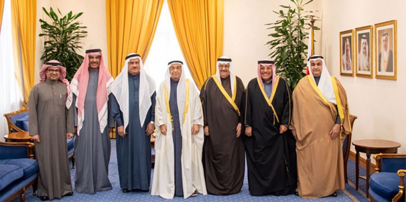 سمو الشيخ محمد بن مبارك آل خليفة يستقبل عددًا من الدبلوماسيين