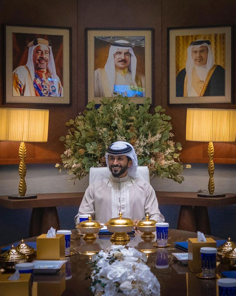 سمو الشيخ ناصر بن حمد يطّلع على النتائج الأولية لمكمن الغاز الطبيعي