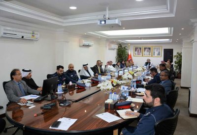 عرض الاستراتيجية للجنة الوطنية لمواجهة الكوارث وتعزيز ثقافة التعاون بين كافة القطاعات