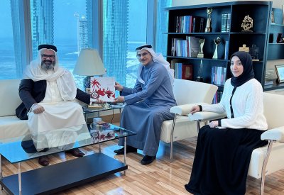 وزير التنمية الاجتماعية يستقبل الباحث الشهابي