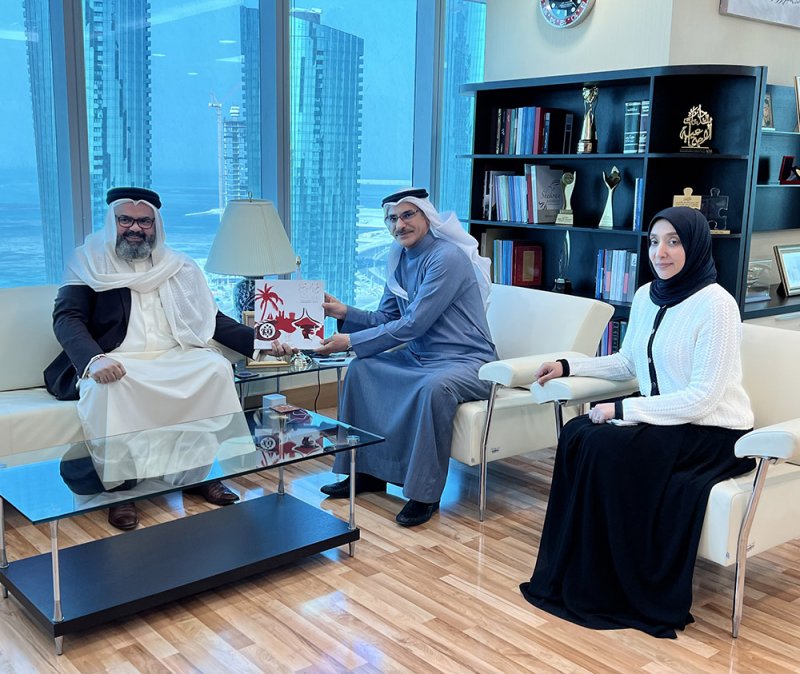 وزير التنمية الاجتماعية يستقبل الباحث الشهابي
