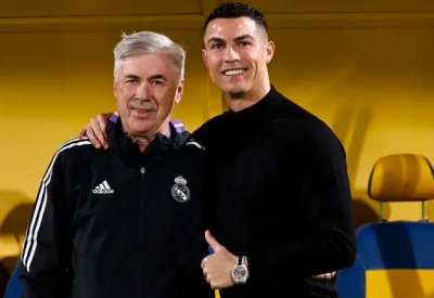 رونالدو يحضر تدريبات ريال مدريد على ملعب النصر