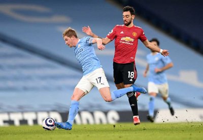 مانشستر يونايتد يلتقي مانشستر سيتي اليوم في ديربي الدوري الانجليزي