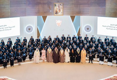 سمو الممثل الخاص لجلالة الملك المعظم يحضر حفل تخريج الدبلوماسيين
