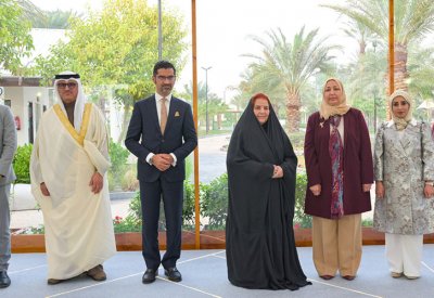 قرينة العاهل المعظم تفتتح مشروع تطوير الحديقة المائية