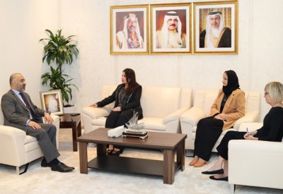 وكيل التخطيط والتوفيق الأسري والنفقة تستقبل مدير بريطاني