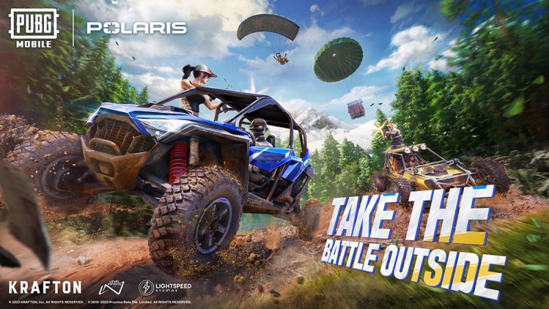 PUBG تتعاون مع Polaris في ابتكار مركبات المغامرات 