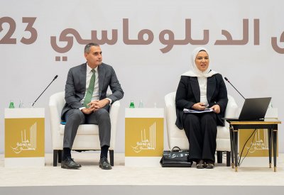 الرئيس التنفيذي لتمكين تشارك في لقاء ضمن فعاليات الملتقى الدبلوماسي