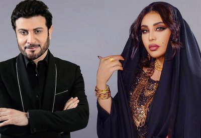 ماجد المهندس واحلام يغنيان بحفل ختام خليجي 25