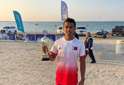 أحمد الهرمي يحز المركز الثاني في بطولة الإمارات الدولية للدراجات المائية