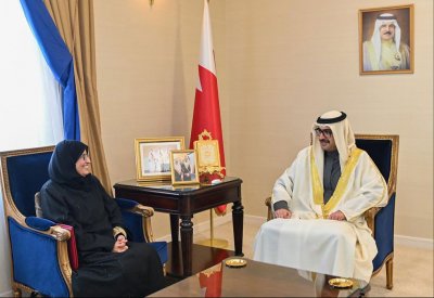 سمو محافظ الجنوبية يستقبل النائب لولوة الرميحي