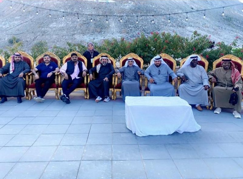 رئيس جلجامش يشهد مهرجان خورفكان المسرحي